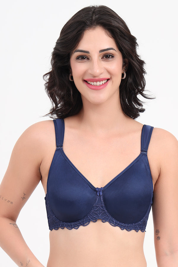 TRIUMPH-151I380 Wired Non Padded Comfortable Support Big Cup Bra