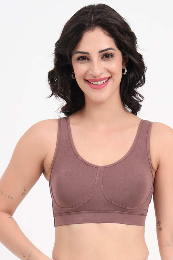 AMANTE BRA78901 All Day at Home Peppercorn Bra