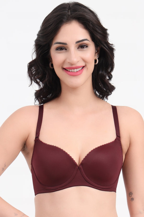 TRIUMPH-123I499 Plain T-Shirt Bra Wireless Padded