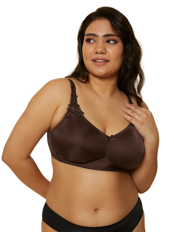 TRIUMPH-100I300 Minimizer 21 Wireless Non Padded Comfortable High Support Big-Cup Bra