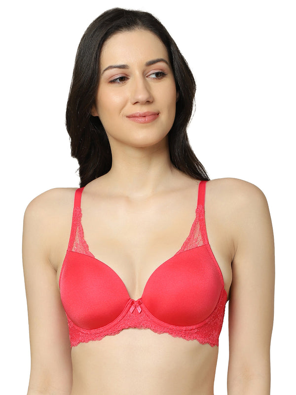 TRIUMPH-123I048 Padded Wired Lace Fashion Bra