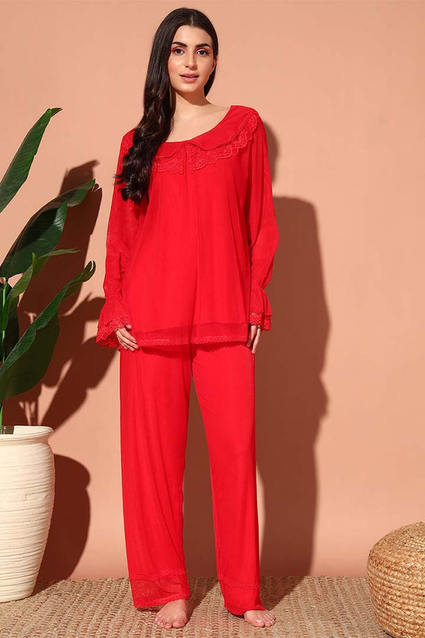 NIGHTWEAR-XWC9NE0101 Romantic Night suit set