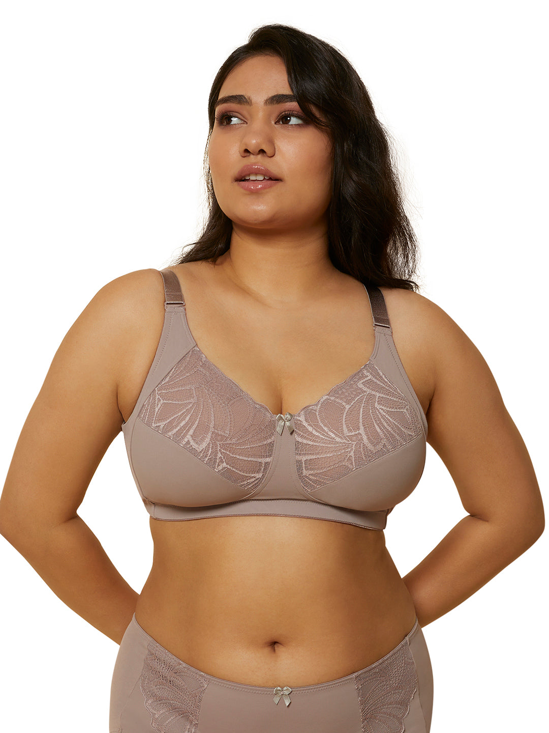 TRIUMPH-100I610 Gorgeous Full Cup Everyday Bra Non Padded Wired -FF