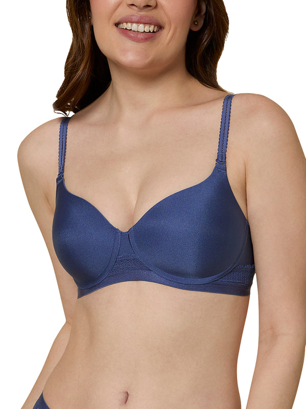 TRIUMPH BRA 110I584-PI Padded Wireless Seamless Silhoutte T-shirt Bra