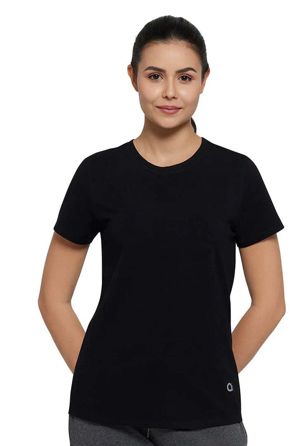 AMANTE ATP85001-BLACK ESSENTIAL CROP TOP