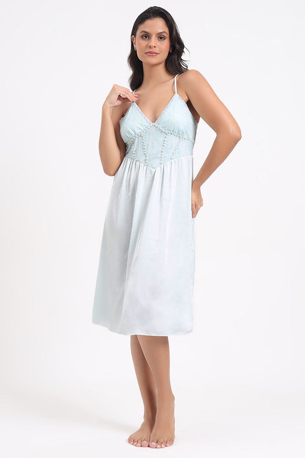 AXTZH The Cloud Nine Two-Piece NIGHTWEAR X0940-MINT-F22S