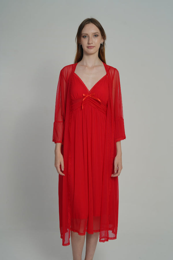 AXTZH Whispered Elegance Bridal Ensemble X0158-RED-F11N