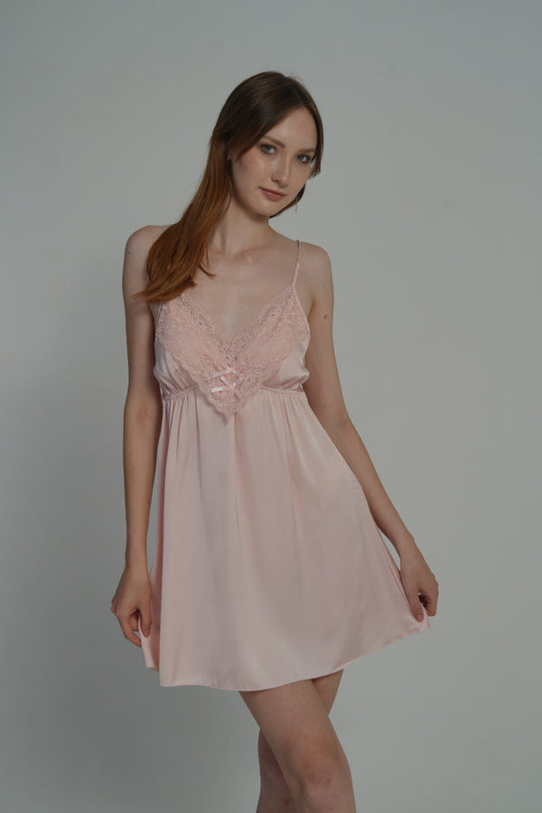 AXTZH Enchanted Glow One-Piece-X8321-BLUSH-F1S