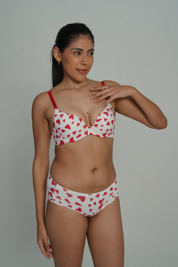 AXTZH Heartfelt Comfort Panty AP0111-REDHT