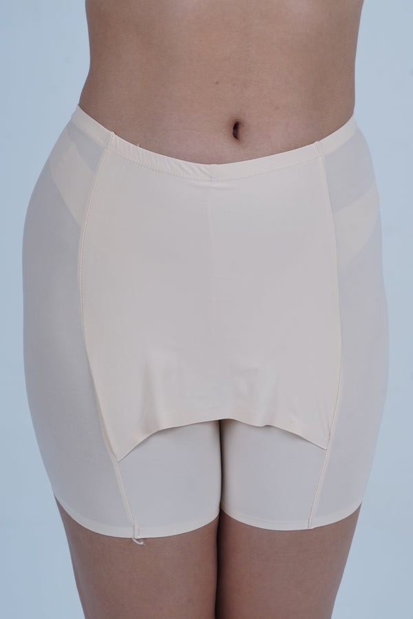 AXTZH One-Piece Seamless Shorts for Women with Smooth Finish and Comfort Waistband X6021-SKIN-SHSKP1