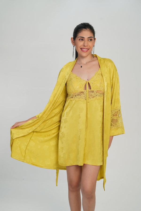 AXTZH Whispered Elegance Two-Piece-X6463-CANARY-F11S