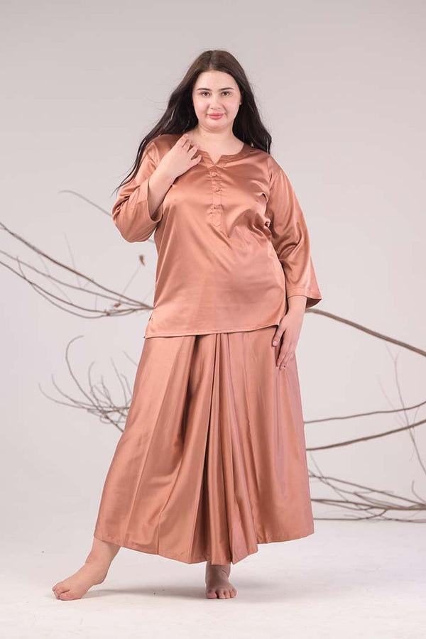 ANGELS NIGHTWEAR -AG0950-TERRACOTTA-NIS