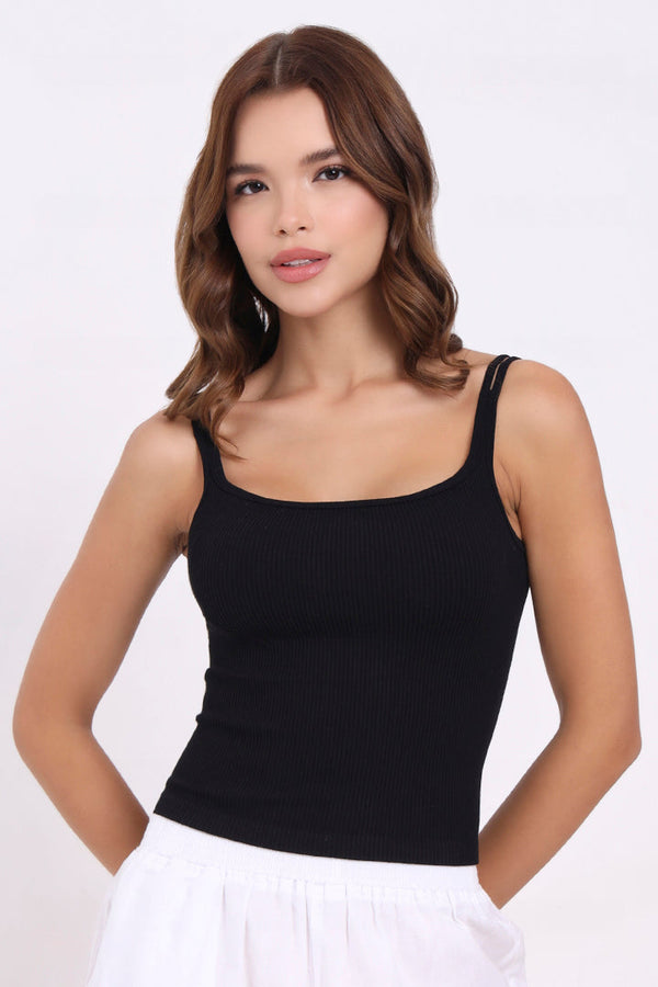 AXTZH Seamless Everyday Bralette X0042-BLACK-CV007