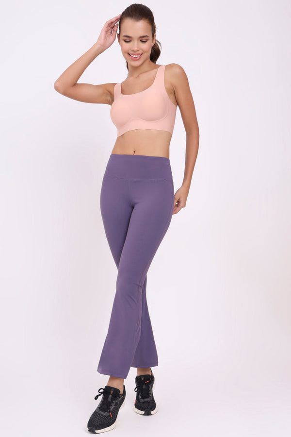 AXTZH Scoop Neck Comfort Bralette BLET X2363-BLUSH-CP005