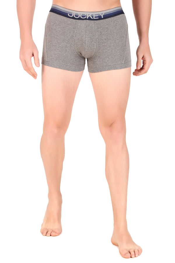 Jockey-US20 Mgrml Super Combed Cotton Elastane Stretch Solid Trunk with Ultrasoft Waistband