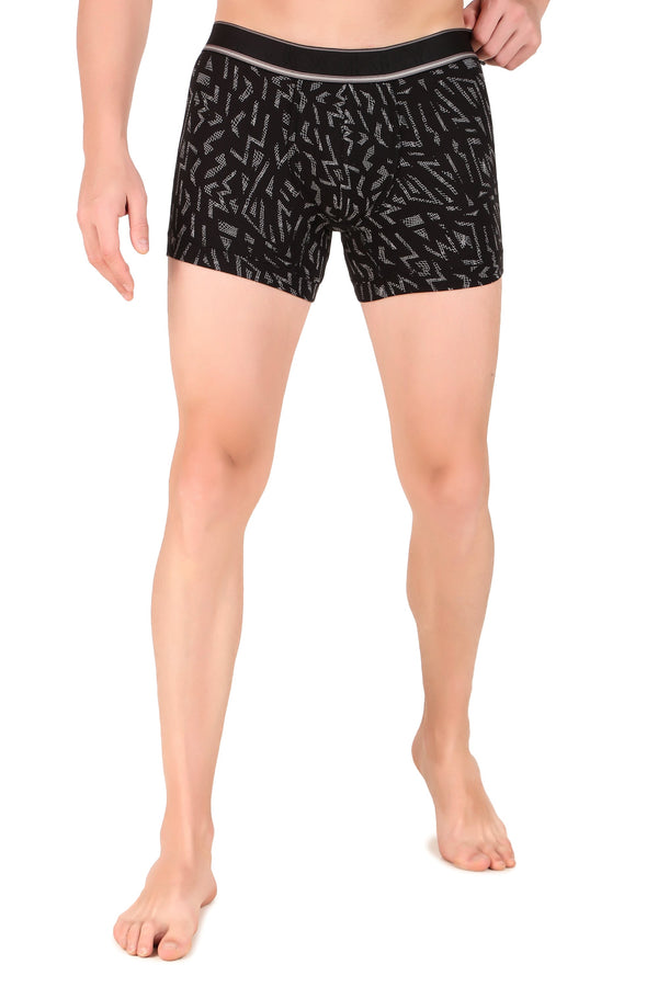 Jockey-HG30 Tencel Micro Modal Elastane Stretch Printed Trunk with Natural StayFresh Properties