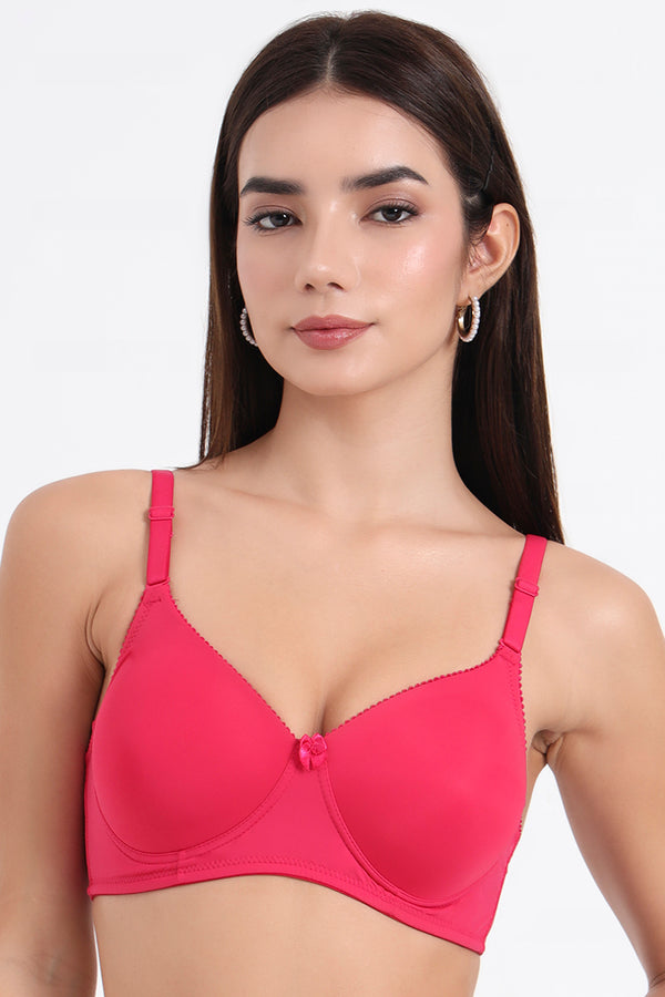 VONZZA BRA- BRAPC1001/2 EVERYDAY LIGHTLY PADDED NON-WIRED T-SHIRT BRA