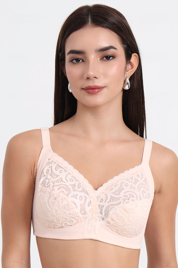 TRIUMPH-203I949 Delicate Doreen Wireless Non Padded Maximum Comfort Big-Cup Everyday Bra