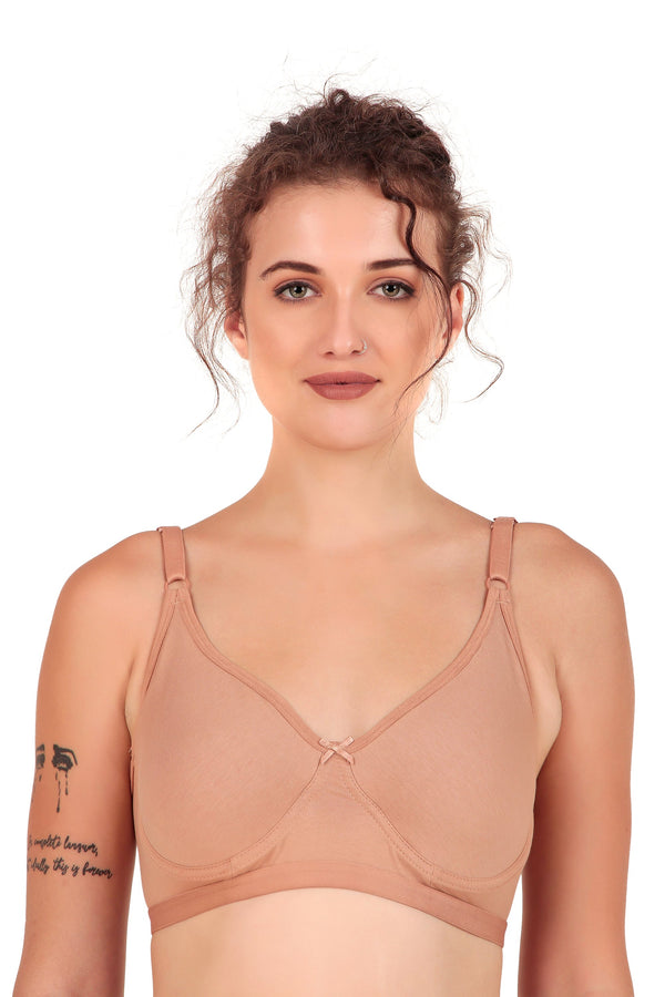VONZZO BRACB1001 - EVERYDAY NON-PADDED UNDERWIRED T-SHIRT BRA