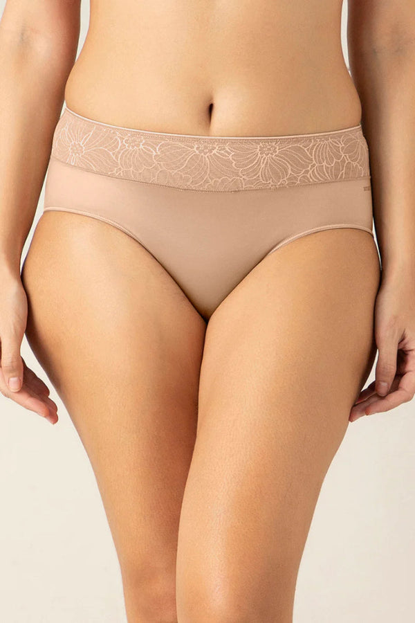 AMANTE PANTY PAN78001-SANDALWOOD