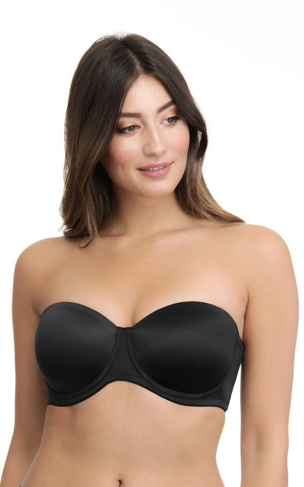 Black AMANTE BRA -E0006 Ultimo Original Strapless Padded Wired Multiway Bra