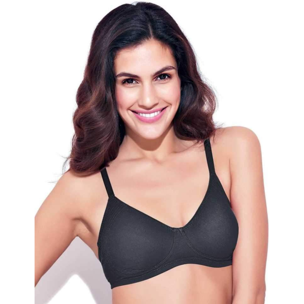 Enamor A042 Side Support Shaper Supima Cotton Everyday Bra - Non-Padded,  Wirefree & High Coverage Skin