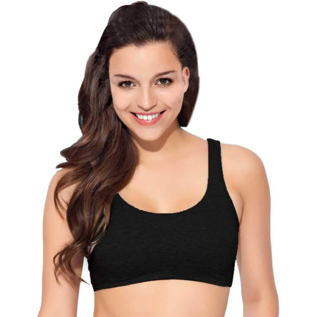 Enamor SB06 Low Impact Cotton Sports Bra Non Padded Wirefree