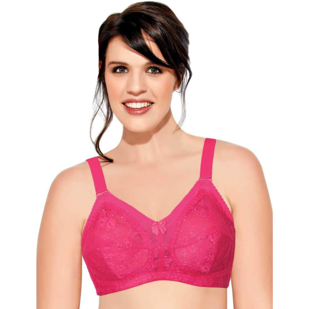 Buy Enamor F126 Non-Padded Wired Full Coverage Lace Bra online