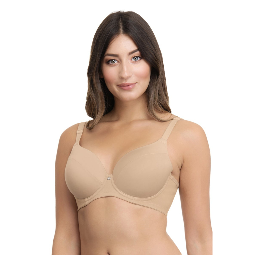 Buy Amante Signature Cotton Padded Underwire Full Coverage T-Shirt