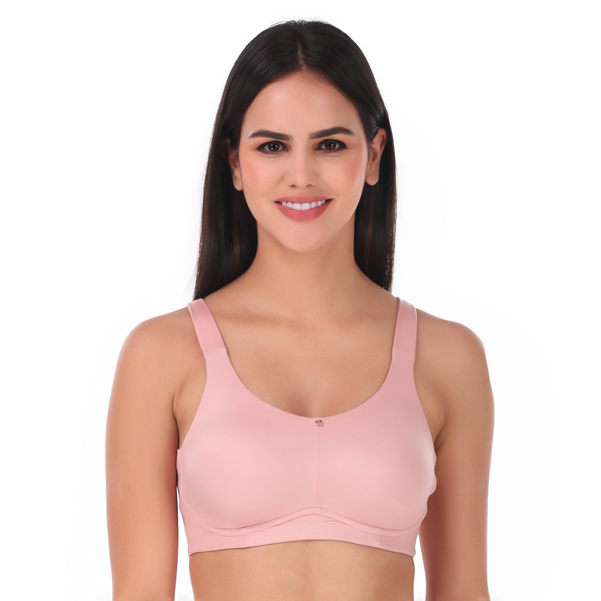 All Day Smooth Comfort Padded & Non-wired Bra - Wild Rose