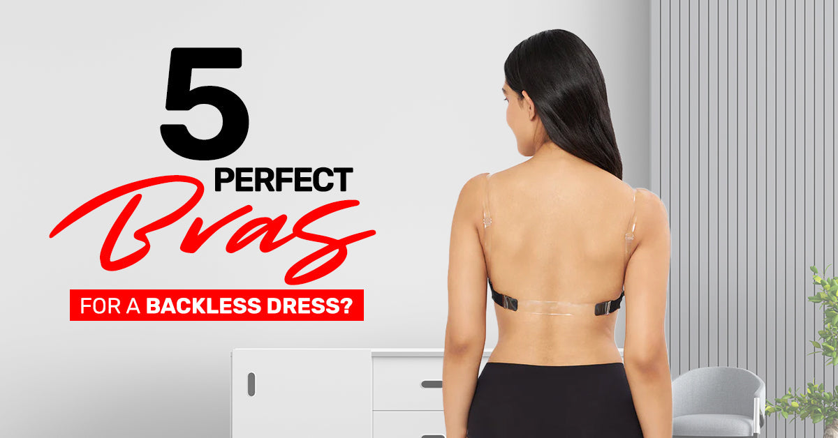 good bras for backless dresses Low Back Bra Women Wirefree Seamless Multiway Straps Convertible Halter Bra with Padded Removeable Beige at Amazon Women's Clothing store 5 Perfect Bras for Backless
