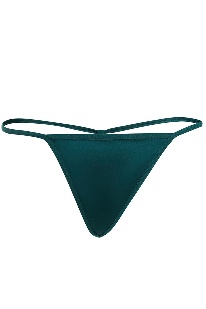 AXTZH Lace Bodice Nightwear Set with Thong NW X5531-TEAL-F1S