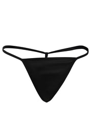 AXTZH Deep V Lace Nightwear Set with Thong NW X5529-BLACK-F1S