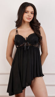 Padded Lace Babydoll | Soft Fabric Lingerie
