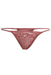 AXTZH3-Piece Lace Trim Nightwear Set for Women X5523-ROSE-F11S