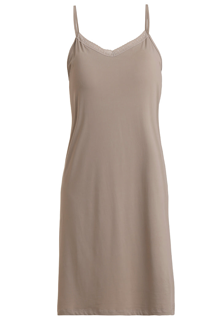 AXTZH Adjustable Strap Camisole X1859-MOCHA-H7L