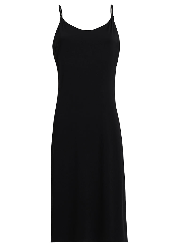 AXTZH Satin Lace Camisole X0675-BLACK-H5P