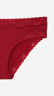 Lace Waistband Bikini Brief | Relaxed Chic Panty