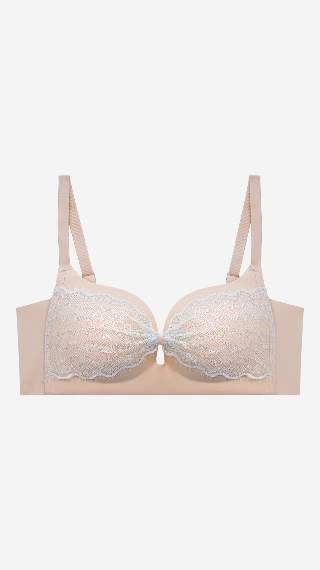 Bonded Heavy Push-Up Lace Bra | Wire-Free Padded Bra