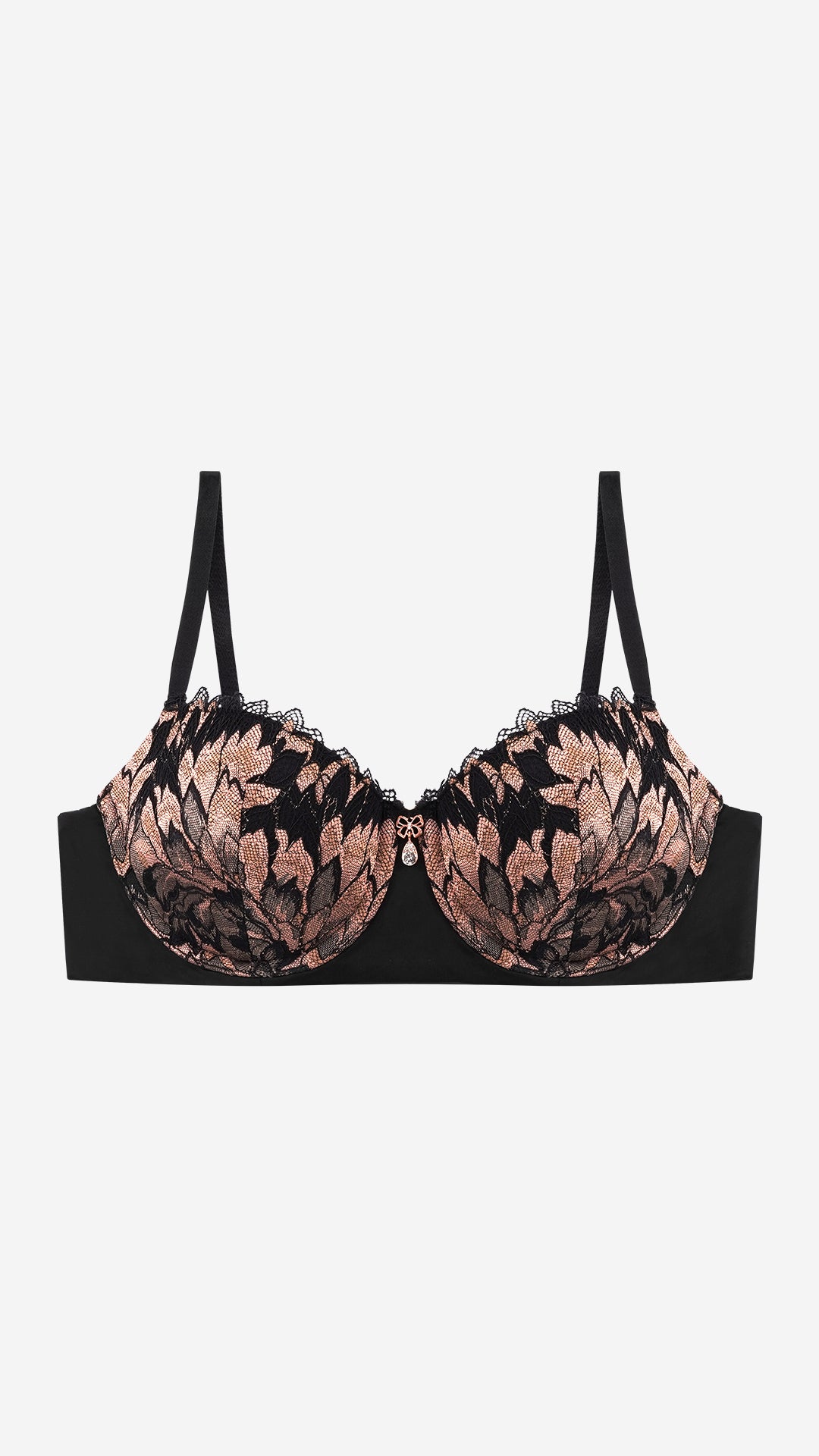 Botanical Lace Push-Up Bra | Padded Wired Fashion Bra
