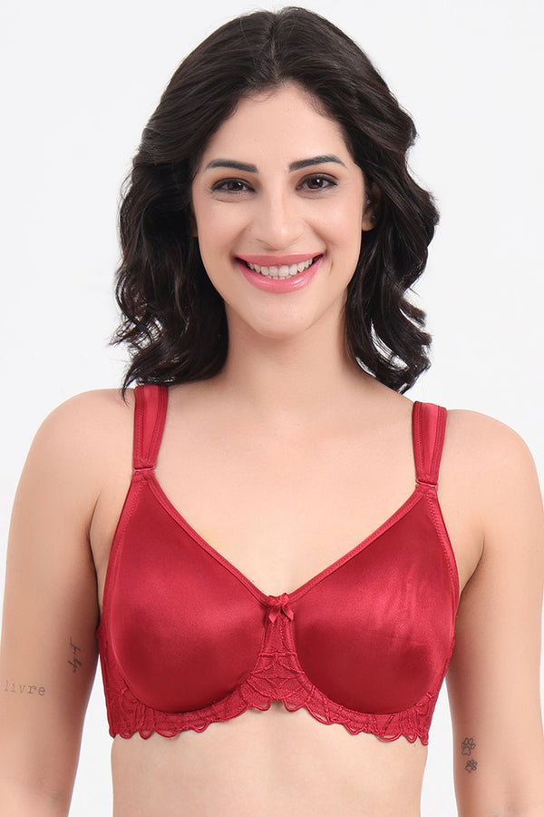 TRIUMPH-151I380 Wired Non Padded Comfortable Support Big Cup Bra