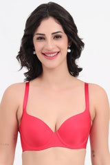 TRIUMPH-122I087 T-Shirt Bra 60 Invisible Wired Padded Body Make-Up Series Light Weight Seamless Support Everyday Bra