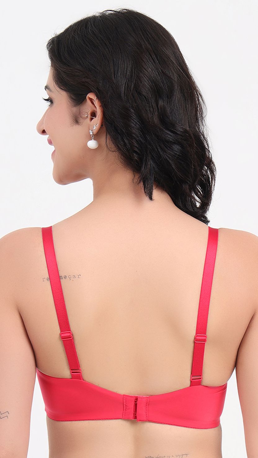 Triumph Pink Invisible Support Wired Padded T-Shirt Bra