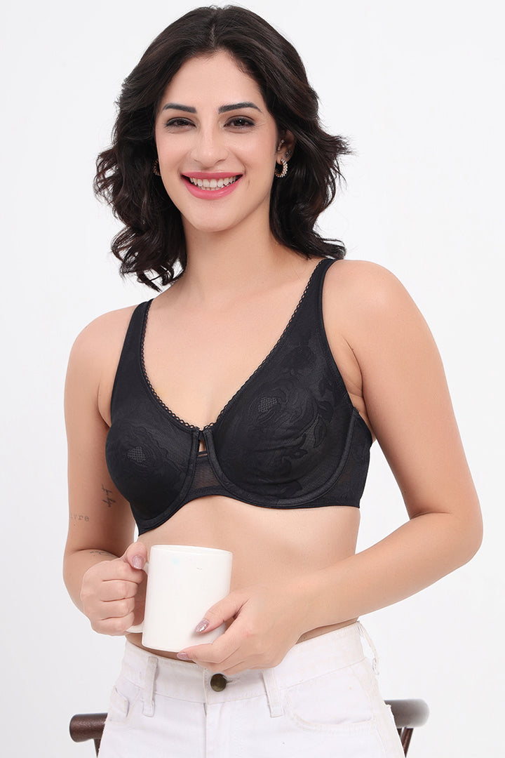 TRIUMPH BRA- 151I437 Triumph Women's Polyamide Wired Casual Minimiser Minimizer Bra