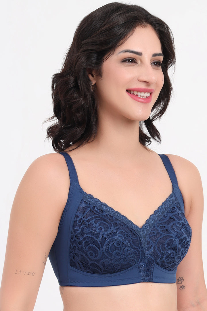 TRIUMPH-203I949 Delicate Doreen Wireless Non Padded Maximum Comfort Big-Cup Everyday Bra