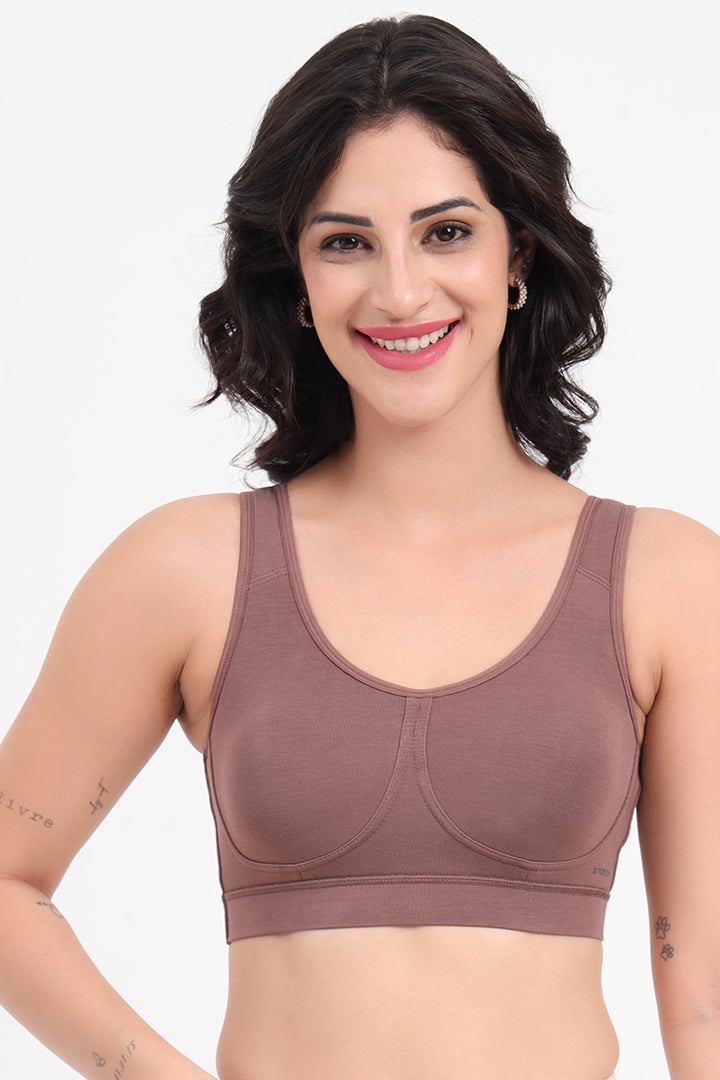 AMANTE BRA78901 All Day at Home Peppercorn Bra