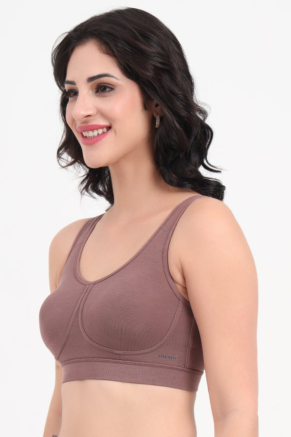 AMANTE BRA78901 All Day at Home Peppercorn Bra