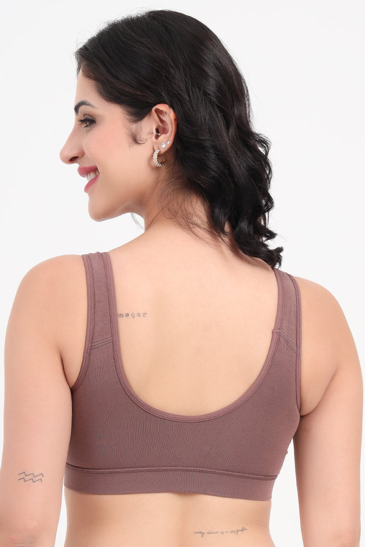 AMANTE BRA78901 All Day at Home Peppercorn Bra