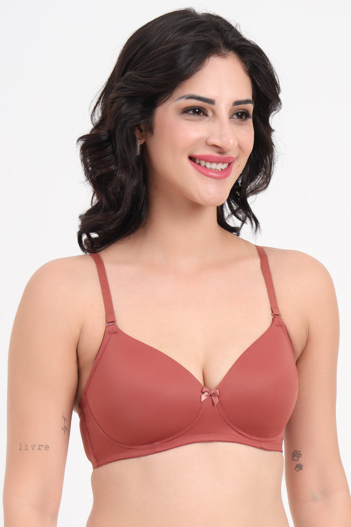 AMANTE BRA-BRA10606 Smooth Charm Padded Non-Wired T-Shirt Bra