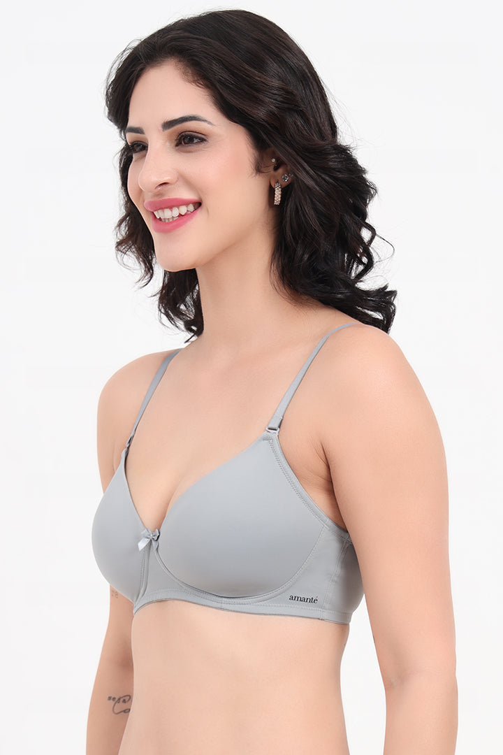 AMANTE BRA-BRA10606 Smooth Charm Padded Non-Wired T-Shirt Bra